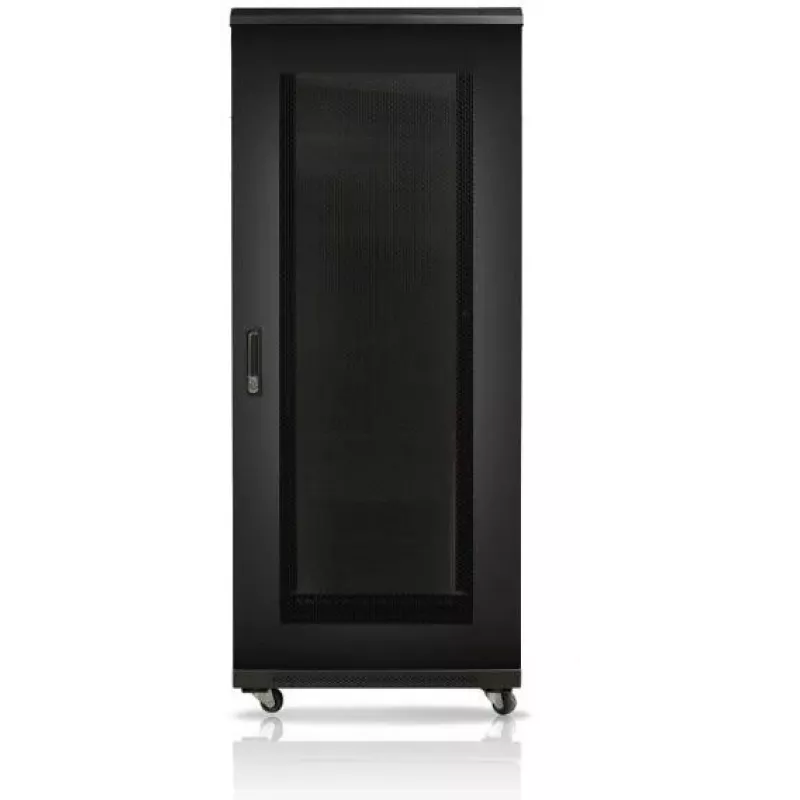 GETFORT 19 tuuman CALI 32U 600x1000 vapaasti seisova rack-kaappi musta