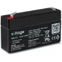 AGM-akku Voltage 6V 1,2Ah VE6-1.2 (suunniteltu käyttöikä 6–9 vuotta)