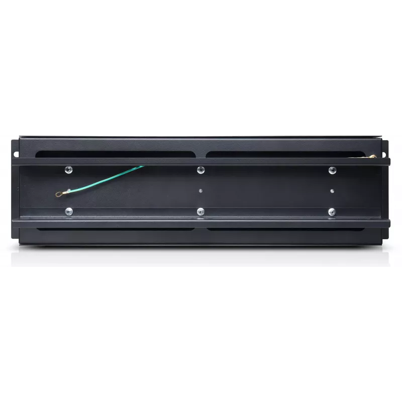 Getfort 3U 22x Schuko -jakokeskus 230V 16A 2m kaapeli musta