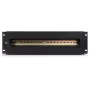 Getfort 3U 22x Schuko -jakokeskus 230V 16A 2m kaapeli musta