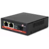 GETFORT GF-102-2PG-S-65 PoE+-mediakonvertteri 2-porttinen Gigabit Ethernet SFP RJ-45 1000Mbps