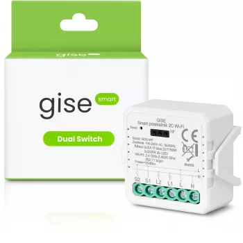 GISE Smart kaksireleinen WiFi-moduuli Tuya GDS-WF