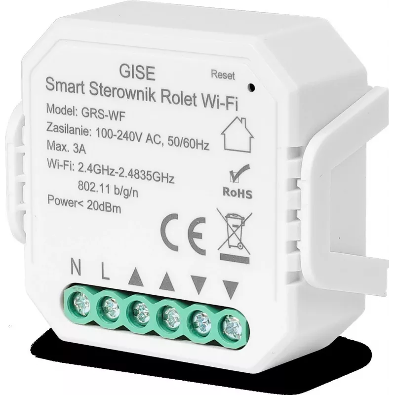 GISE Smart rullaverhomoduuli WiFi GEN 2 Tuya GRS-WF