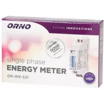 ORNO OR-WE-521 yksivaiheinen sähkömittari