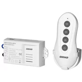 ORNO OR-GB-447 radiovalonohjaus 1-kanavainen radio-kaukosäädinsarja 433,92 MHz 1000W