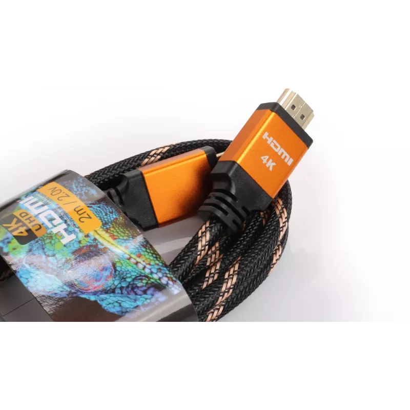 HDMI-HDMI-kaapeli Opticum RED 4K UHD - 0,5 m (v2.0)