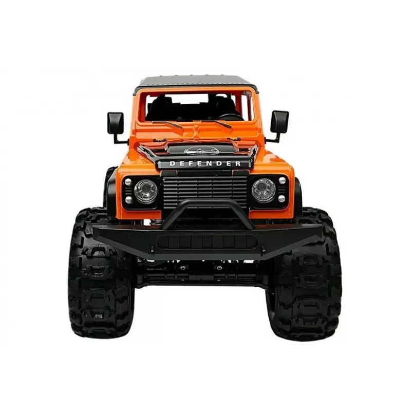Double E kauko-ohjattava auto Land Rover Defender R/C oranssi 1:14