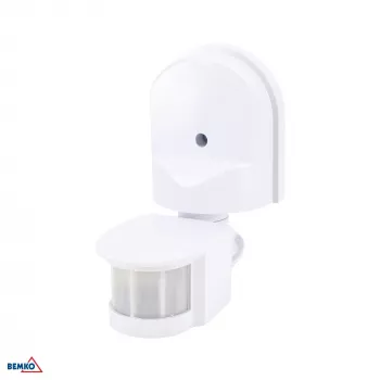 BEMKO PIR-liiketunnistin 1200W 180° valkoinen