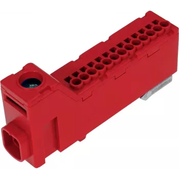 PAWBOL LZB E.4136CZ ruuviton riviliitin 12-napainen punainen 450V 24A
