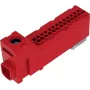 PAWBOL LZB E.4136CZ ruuviton riviliitin 12-napainen punainen 450V 24A