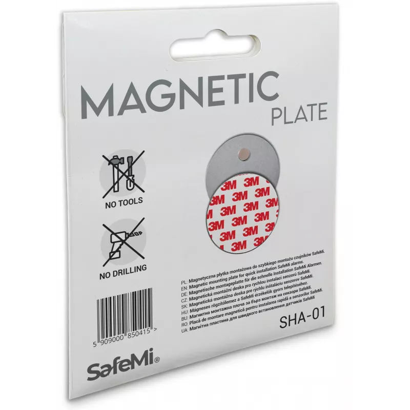 SAFEMI magneettiset asennuslevyt savu- ja CO-hälyttimille SHA-01