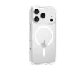 SCREENOR Bumper-suojakotelo Apple iPhone 17 Pro, MagSafe-yhteensopiva, läpinäkyvä