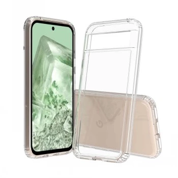SCREENOR Bumper -kotelo Google Pixel 8a - läpinäkyvä TPU