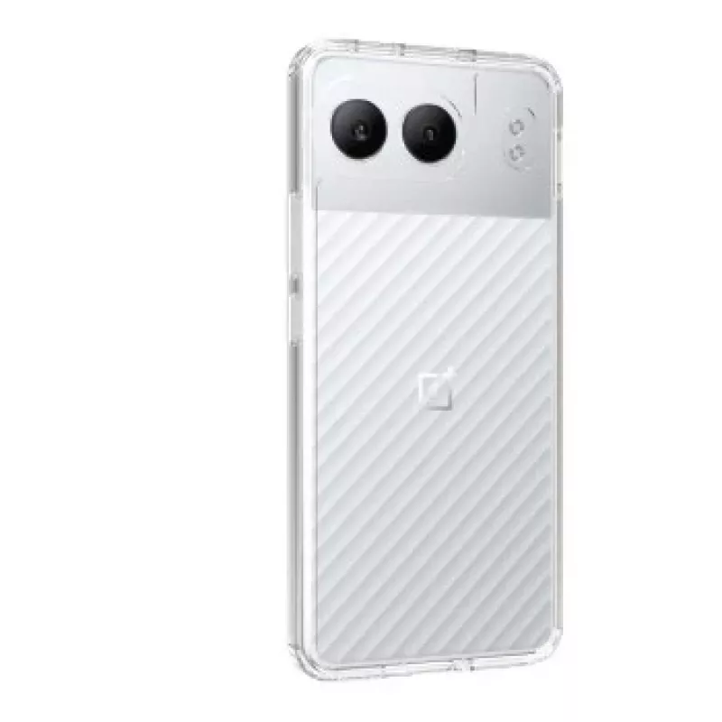 SCREENOR Bumper-suojakuori OnePlus Nord 4 -puhelimelle, läpinäkyvä