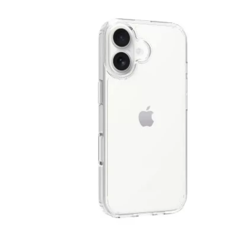 SCREENOR Bumper-suojakuori iPhone 17 -puhelimelle, läpinäkyvä