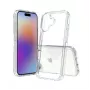 SCREENOR Bumper-suojakuori iPhone 17 -puhelimelle, läpinäkyvä