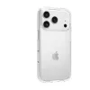 SCREENOR Bumper -kotelo Apple iPhone 17 Pro, läpinäkyvä