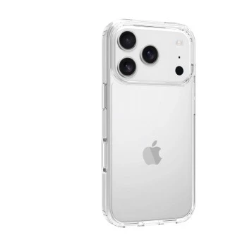 SCREENOR Bumper -kotelo Apple iPhone 17 Pro, läpinäkyvä