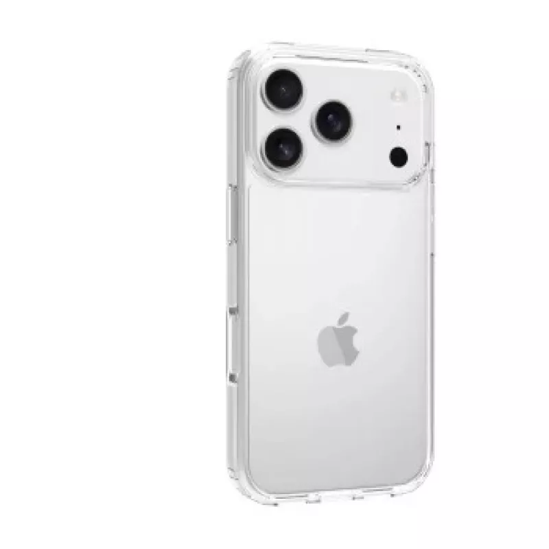 SCREENOR Bumper -kotelo Apple iPhone 17 Pro, läpinäkyvä