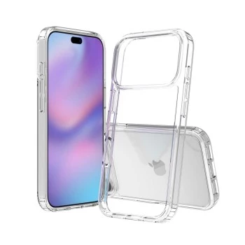 SCREENOR Bumper -kotelo Apple iPhone 17 Pro, läpinäkyvä