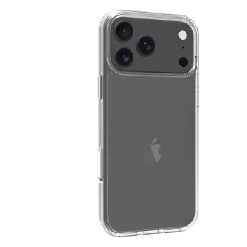 SCREENOR Bumper-suojakuori Apple iPhone 17 Pro Max -puhelimelle, läpinäkyvä