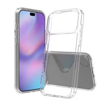 SCREENOR Bumper -kotelo Apple iPhone 17 Pro Max, läpinäkyvä