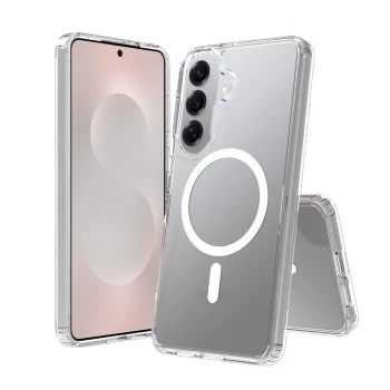 SCREENOR Bumper -kotelo Samsung S26+, Magnetic Clear