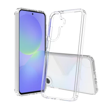 SCREENOR Bumper -kotelo Samsung Galaxy A37, läpinäkyvä