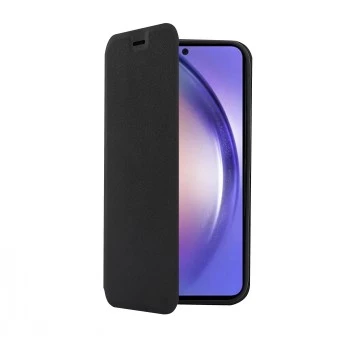 SCREENOR CLEVER Galaxy A54 5G lompakkokotelo musta