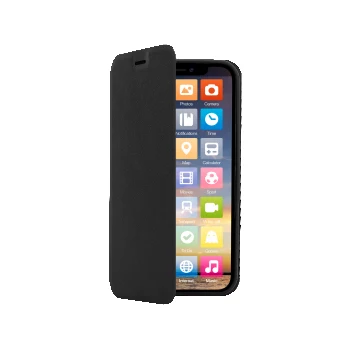 Screenor Clever-suojakuori Samsung Galaxy A37 -puhelimelle, musta