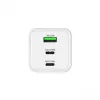 GRATEQ HALTI GaN PD/PPS 2xUSB-C/1xUSB-A 100W -seinälaturi musta