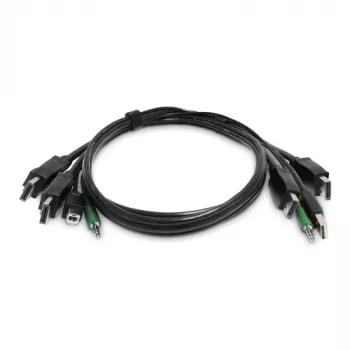 StarTech.com 2-porttinen DVI-I USB KVM -kytkin äänituella - TAA-yhteensopiva