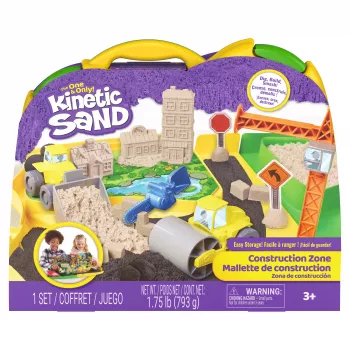 SPINMASTER Kinetic Sand - Deluxe Construction Site -laukku