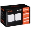 Tenda EX3 (2 kpl:n pakkaus) dual-band Wi-Fi 6 mesh-järjestelmä AX1500 valkoinen