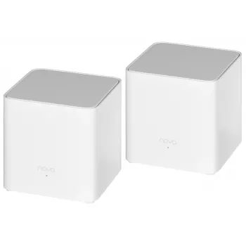 Tenda EX3 (2 kpl:n pakkaus) dual-band Wi-Fi 6 mesh-järjestelmä AX1500 valkoinen