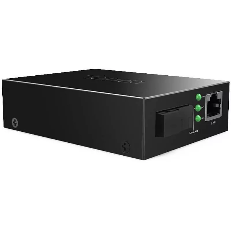 Tenda TFC300A mediakonvertteri Ethernet kuituun SC singlemode 20 km