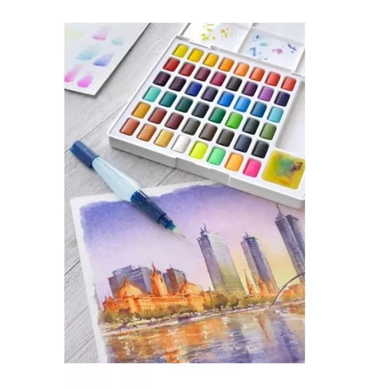 Faber-Castell Polychromos taiteilijan värikynät - 48 kpl - värit lajiteltu