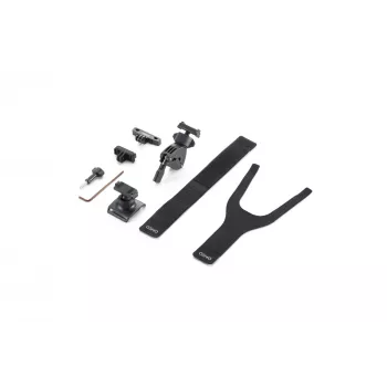 DJI Osmo Action Road Cycling Kit (rintahihna, ohjaustankoteline, liimakiinnikkeet) - musta