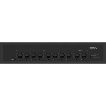 Imou SF110P 10-porttinen kytkin 8x PoE 2x uplink