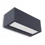 LAMP 1891M 20W LED IP54 tummanharmaa pinta-asennettava seinä-/kattovalaisin