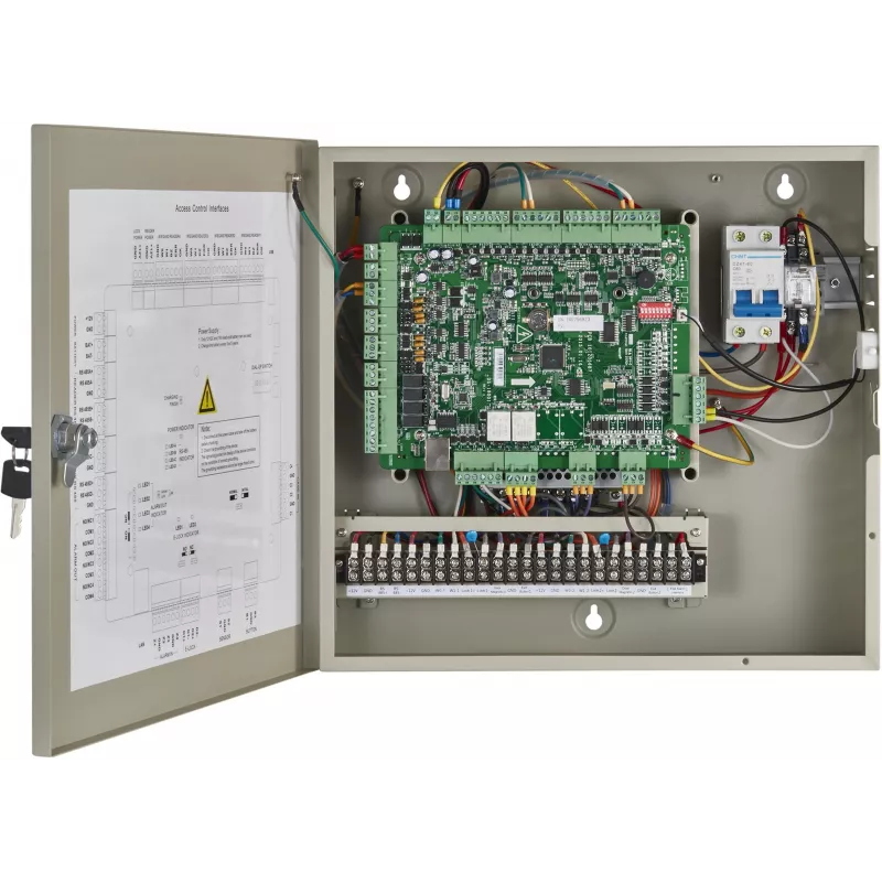 Hikvision DS-K2602T kulunvalvontalaite, 2-ovi, TCP/IP, RS-485, Wiegand