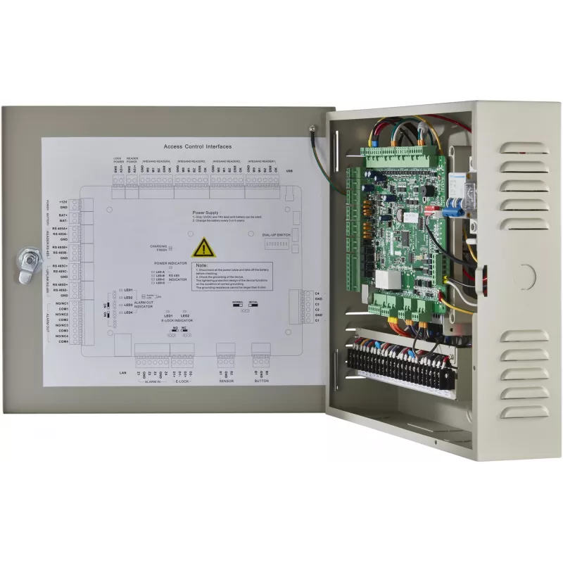 Hikvision DS-K2602T kulunvalvontalaite, 2-ovi, TCP/IP, RS-485, Wiegand
