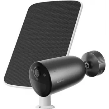 EZVIZ EB3 3MP langaton IP-kamera aurinkopaneelilla, USB-C, värillinen yönäkö, kaksisuuntainen ääni, IP65, 5200mAh akku