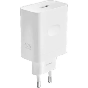 Realme 45W SuperVOOC USB-A -seinälaturi, valkoinen