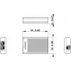 Hikvision DS-3E0503DP-E/R Gigabit PoE-jatkolaite, 1x PoE sisään, 2x PoE ulos, 802.3af/at, 30 W