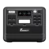 FOSSIBOT F2400 2400W latausasema, musta