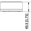 Hikvision DS-1280ZJ-S-Y(O-STD) kojerasia / asennusadapteri - valkoinen
