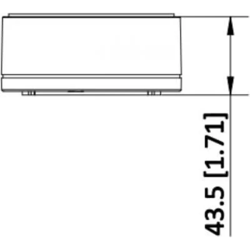 Hikvision DS-1280ZJ-S-Y(O-STD) kojerasia / asennusadapteri - valkoinen