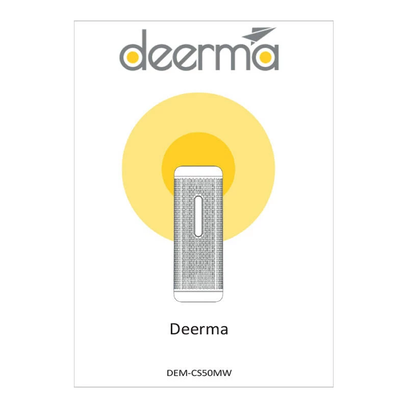 Deerma DEM-CS50MW kuivausaine-ilmankuivain 150ml sykli valkoinen