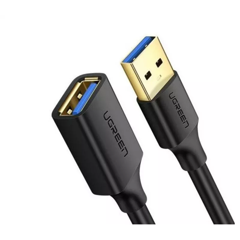 UGREEN USB 3.0 jatkokaapeli 2m musta
